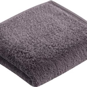 Handtuch VEGAN LIFE dunkelgrau 50x100cm 100%CO (Bio-Baumwolle) VOSSEN
