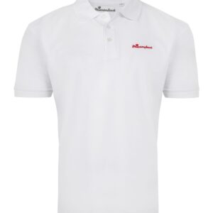 MIASANFESCH, Mia san Bayern Herren Hemd Polo Shirt hochwertig Weiss Größe XL