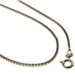 Halskette Venezia 1,2mm  - 70cm - 585 Weißgold