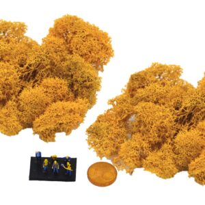 Muwse Islandmoos Melonengelb 10 g Maßstab Spur Z Modellbau