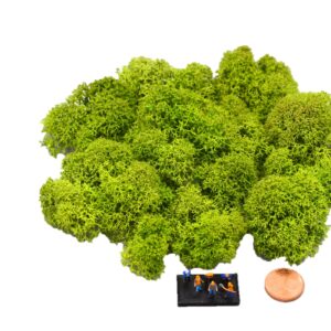 Muwse Islandmoos Frühlingsgrün 10 g Maßstab Spur Z Modellbau