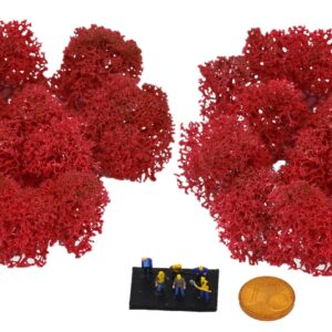 Muwse Islandmoos Mohnrot 10 g Maßstab Spur Z Modellbau