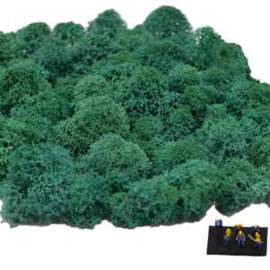 Muwse Islandmoos Kieferngrün 25 g Maßstab Spur Z Modellbau