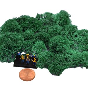 Muwse Islandmoos Kieferngrün 5 g Maßstab Spur Z Modellbau