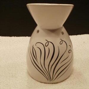 Duftlampe aus Keramik mit Dekor