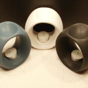 Duftlampe Anello aus Keramik  in Blau