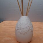 Raumduft-Vase Flowers in Weiß