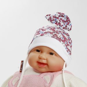 Mädchen Babymütze "Vanessa" Übergang, Gr. 38/40