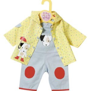 Dolly Moda Latzhose m.Regenjacke,Gr.43cm