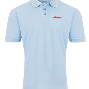 MIASANFESCH, Mia san Bayern Herren Hemd Polo Shirt hochwertig Skyblue Größe XXXL