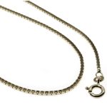 Halskette Venezia 1,2mm - 42cm - 333 Weißgold