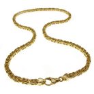 NEW-511-4mm-Koenigskette-55cm-585-Gold-Gelbgold-Koenigskette-4mm-Gold-585-Goldkette-55cm-4387-1
