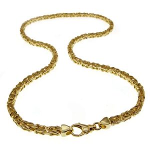 4mm Königskette 50cm  - 585 Gold Gelbgold