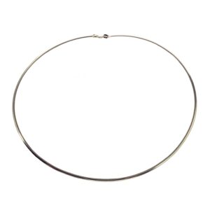 Halsreif Omega 1mm - 45cm - 333 Weißgold