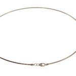 Halsreif Omega 1,2mm - 42cm - 585 Weißgold