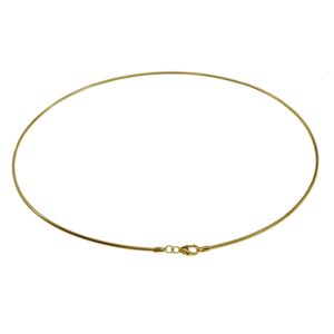Halsreif Omega 1,9mm oval - 42cm - 333 Gelbgold
