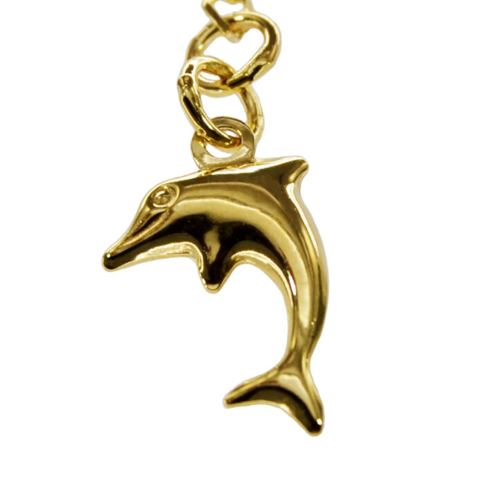 NEW-444-Fusskettchen-Delfin-Fugarokette-diamantiert-25cm-585-Gelbgold-Fusskette-Figaro-Delfin-Gelbgold-Fusskettchen-Diamantiert-4320