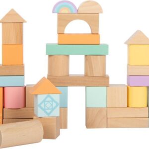 small foot  Holzbausteine Pastell