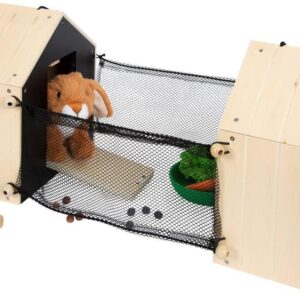 small foot  Hasenstall mit Auslauf