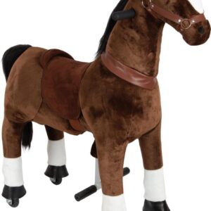 small foot  Reitpferd auf Rollen