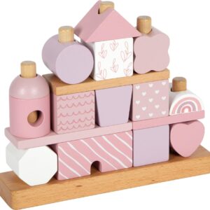 small foot  Stapelhaus rosa
