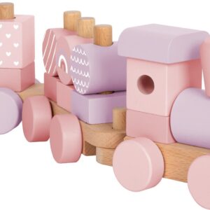 small foot  Holzzug rosa