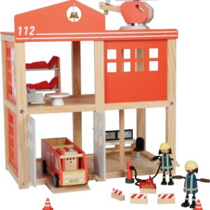 small foot  Große Feuerwache mit Zubehör