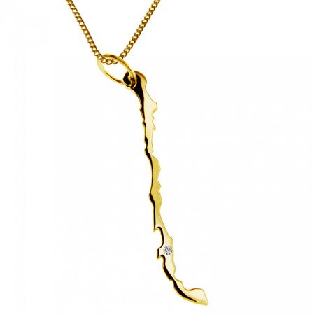 AP1-Chile585brill-50cm-Halskette-Chile-Anhaenger-m AP1-Chile585brill-50cm-Halskette-Chile-Anhaenger-m