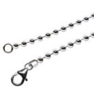 NEW-219-Kugelkette-2-5mm-925-Silber-Karabiner-Verschluss-60cm-Kugelkette-Halskette-Silberkette-Silberschmuck-Collier-4095-0