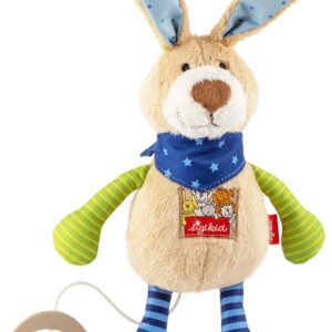 Mini-Spieluhr Hase blau