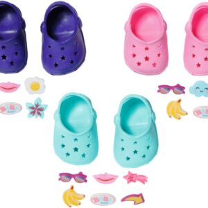BABY born Schuhe mit Pins 4sort.43cm