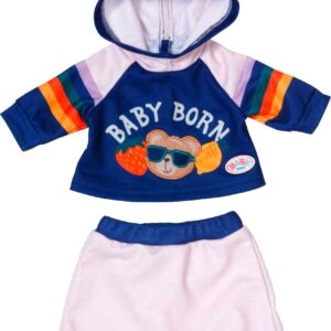 BABY born Jogging Anzug Navy 43cm