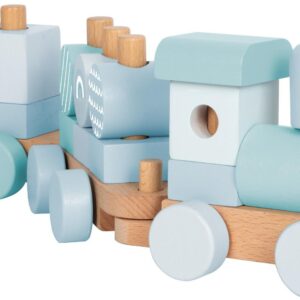 small foot  Holzzug blau