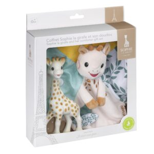 SOPHIE LA GIRAFE  Set Sophie & Schmusetuch m.B.