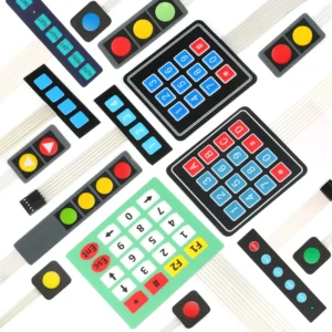 Membranschalter Matrix Array Tastatur Tastatur Bedienfeld Pad DIY Kit für Arduino 1 2 3 4 5 12 16 20 Tastenknopf 3*4 4*4 4*5