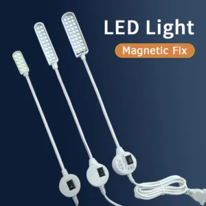 10/20/30 Perlen LED-Licht Flexible multifunktionale Arbeitslampe mit Magnet Passend für alle Nähmaschinen/Drehmaschinen/Bohren Superhell