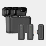 Wholesale J13 2-in-1 UHF Wireless Lavalier Microphone Noise Cancelling for Voice Recording Vlog TikTok Live Stream Interview