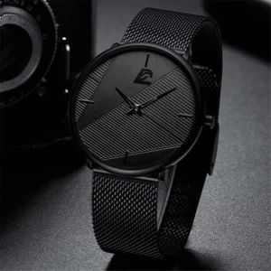 Reloj hombre Uhren Herren 2023, minimalistische Herrenmode, ultradünne Uhr, einfache Herren-Business-Quarz-Armbanduhr, relogio masculino