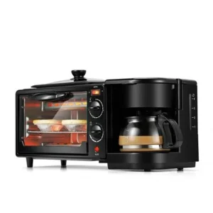 Küche 3 In 1 Frühstück, Der Maschine Tropf Kaffeemaschine Haushalt Brot Pizza Bratpfanne Toaster Elektrische Ofen