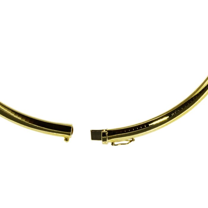 NEW-322-Halsreif-Omega-6mm-flach-42cm-585-Gelbgold-Omega-585-Gelbgold-42cm-Halsreif-4198_1