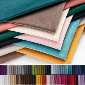 Velvet Fabric for Sofa Chairs Upholstery Fabrics Thicken Home Decoration Accessories by Half Meter