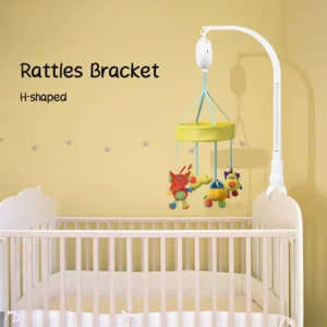 Babybett hängen Rassel Spielzeug halter Arm halterung Säugling mobile Bett glocke DIY rotierende hängende Clip halter Kinderwagen Zubehör