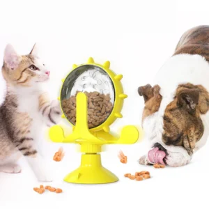 Cat and Dog Pet Toy Food Dispenser, Interactive Toy for Cats and Dogs, Training Automatic Feeder, Cat Toy