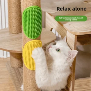 Cat Scratcher Wall Corner Cat Massager Self-Grooming Brush Cat Itch Scratcher for Table Leg Corner Catnip Toy Pet Supplies