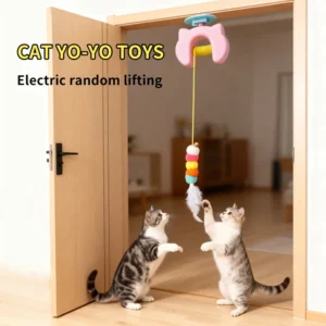 Cat toys, cat teasing sticks, self soothing tool with suction cup, long pole, pet cat toys, pet supplies