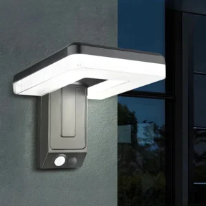 Faltbare LED 120 °   Solarleuchte für den Außenbereich, Wandleuchte, wasserdicht, Strahler, Bewegungsmelder, Solar-3-Modi, Straßenlaterne, Gartendekoration