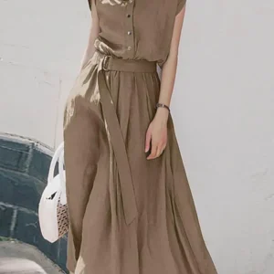 2025ZANZEA Frauen Mode Kurzarm Kleid Sommer Elegante Party Vestidos Casual Mid-kalb Sommerkleid Femme Vintage OL Robe kaftan