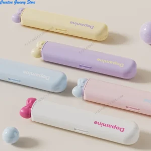 2/3-teiliges tragbares Besteckset, langlebige Gabel, Löffel und Stäbchen aus Edelstahl, bogenförmiges Design für Picknicks und Geburtstagsgeschenke