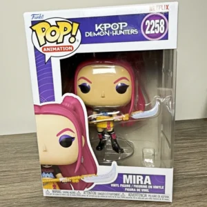 Funko Pop! HUNTR/X K-POP Dämonenjäger Mira # 2258 Original Vinyl-Figur Anime Sammlerstück Modell Desktop-Ornament Geschenk für Fans