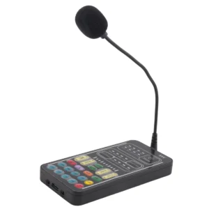 Voice Changer Handmikrofon Voice Changer mit Sound Multifunktionale Effekte Maschine für Telefon//Switch (i9)